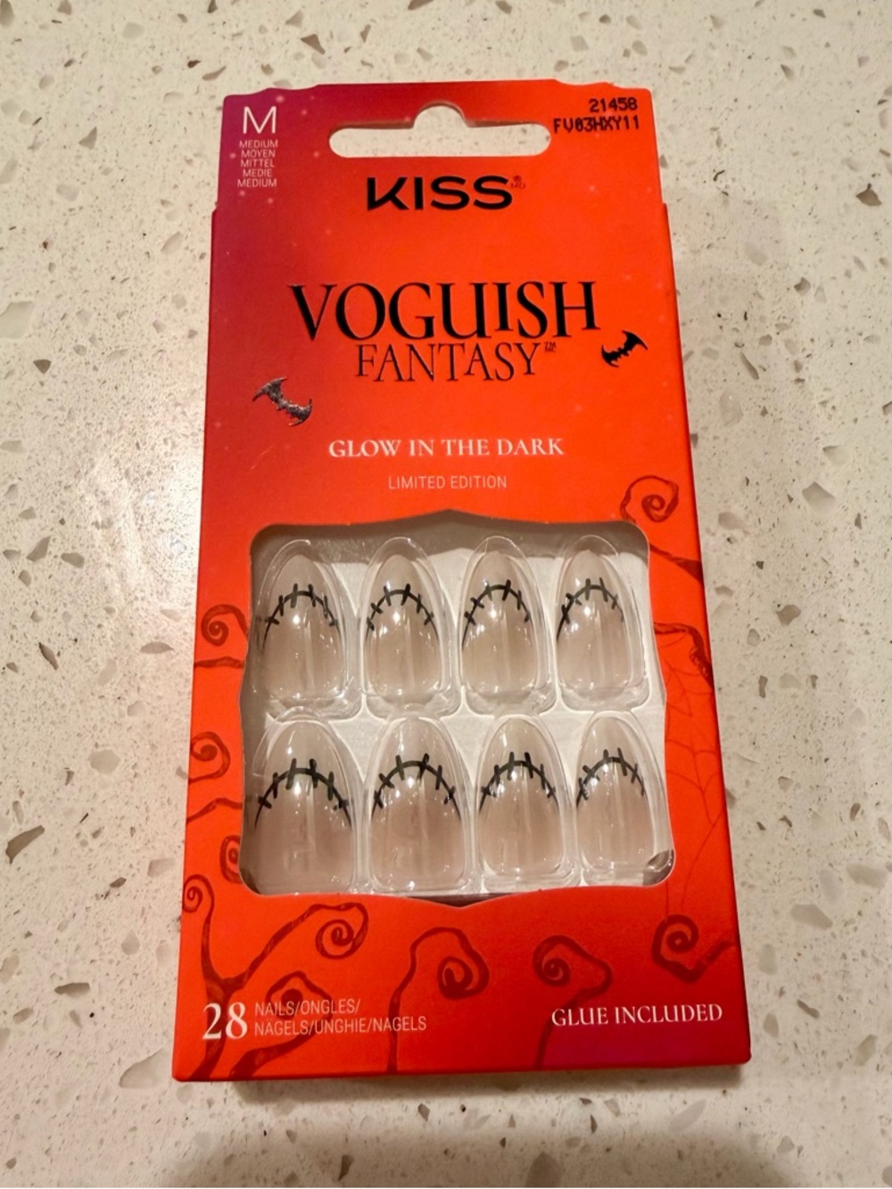 KISS Halloween Press-On Nails